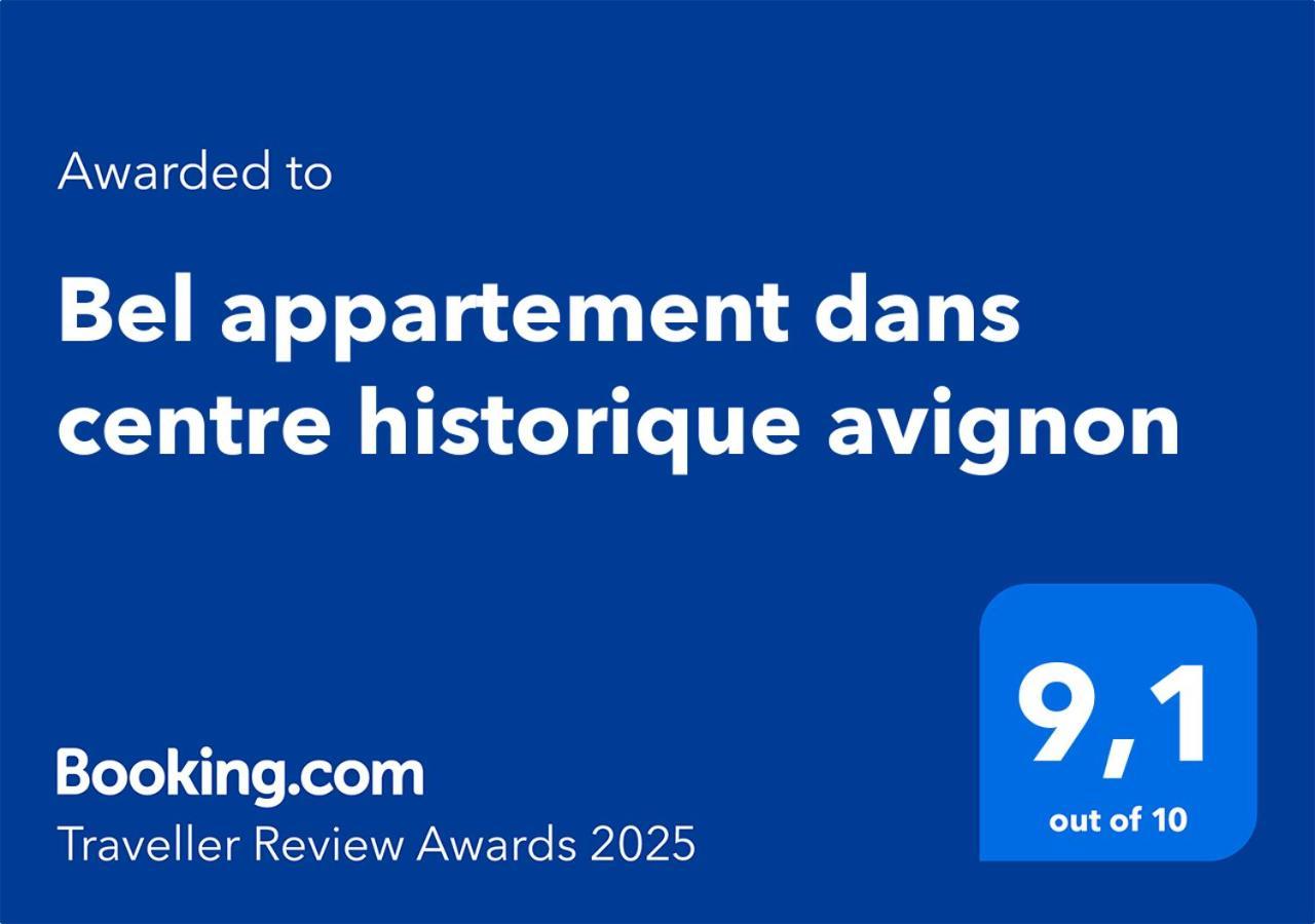 Bel Appartement Dans Centre Historique Aviñón Exterior foto